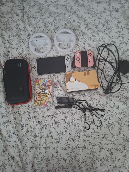 Nintendo switch oled ZESTAW!!