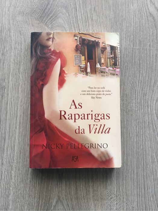 Livro As Raparigas da Villa de Nicky Pellegrino