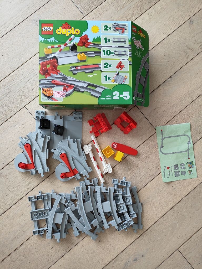 LEGO Duplo kolejka + tory