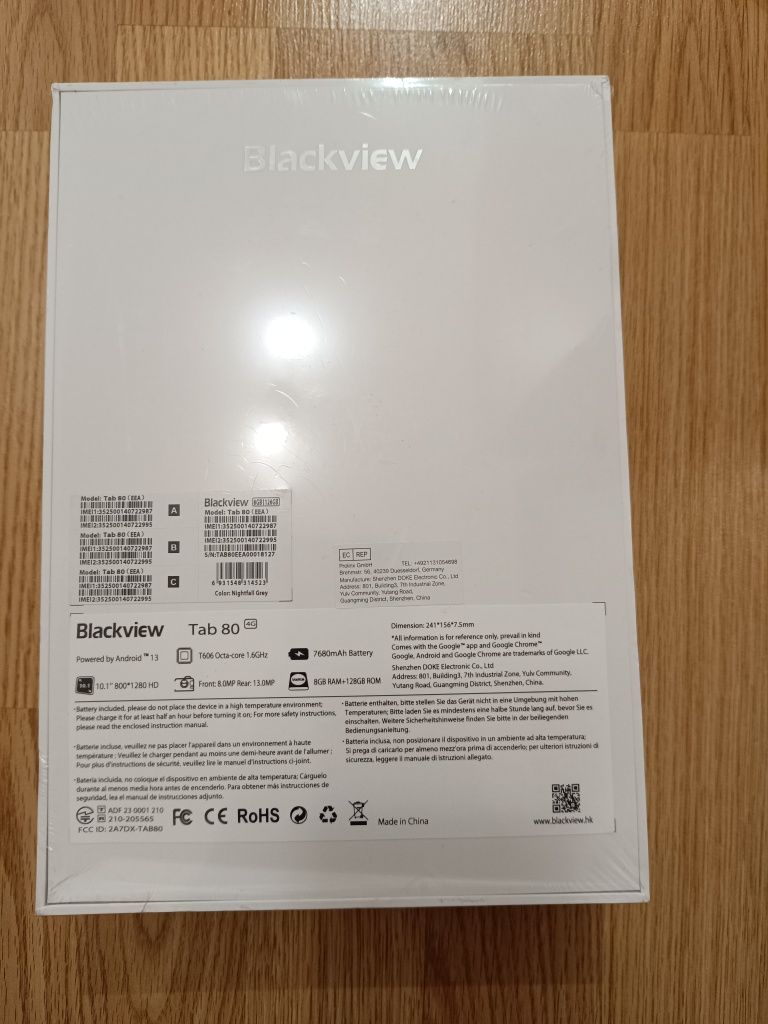 Планшет BLACKVIEW Tab 80 8/128GB