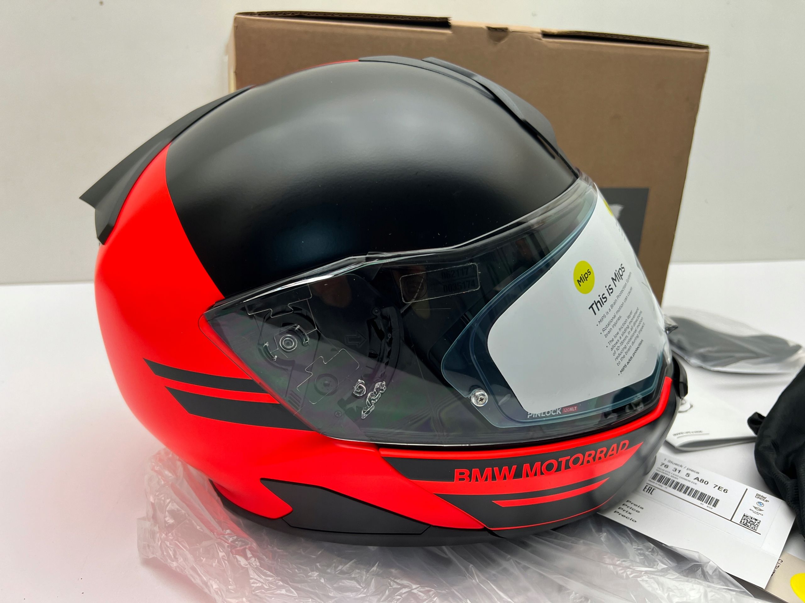BMW System 7 Carbon Evo Kask Motocyklowy Bash oryginał Oem l Nowy