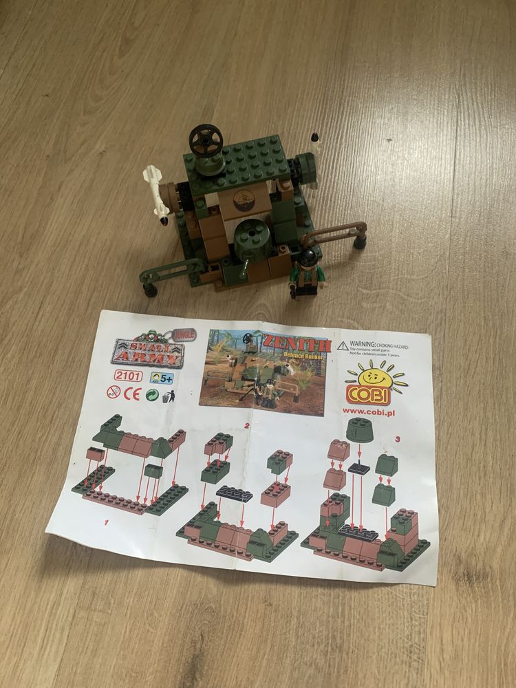Klocki Cobi Small Army 2101 Zenith Defence Bunker Mała Armia
