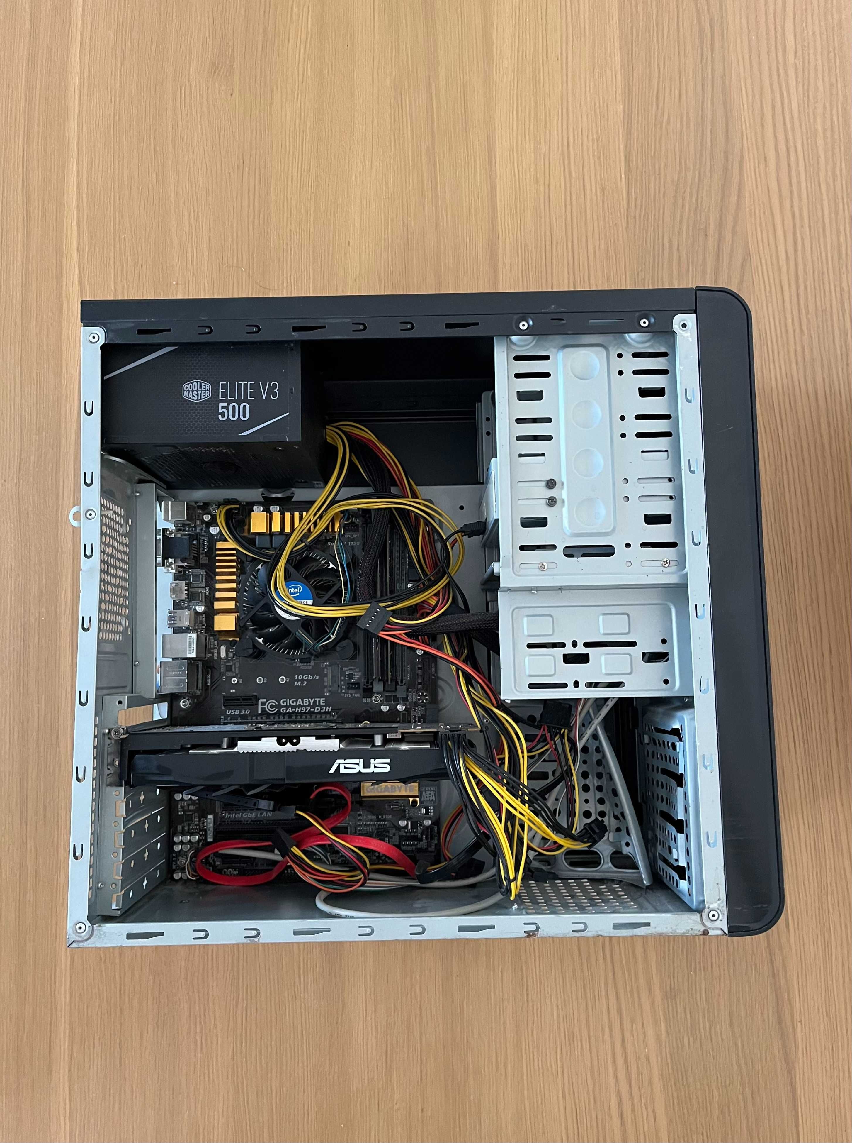 Komputer do Gier i5-4590S RX580 12GB RAM + Windows10