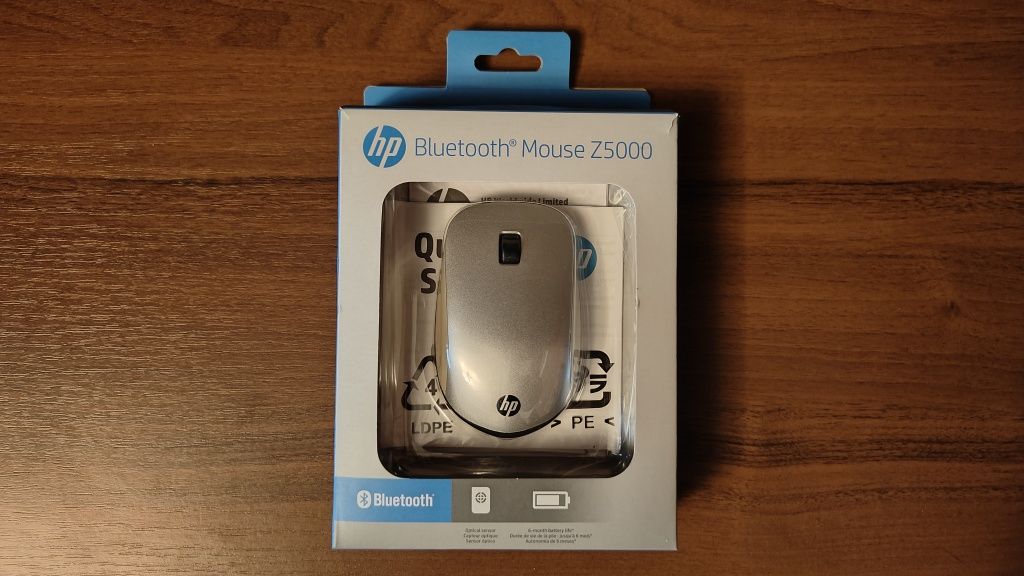 Бездротова миша HP Z5000 Bluetooth Pike Silver (2HW67AA)