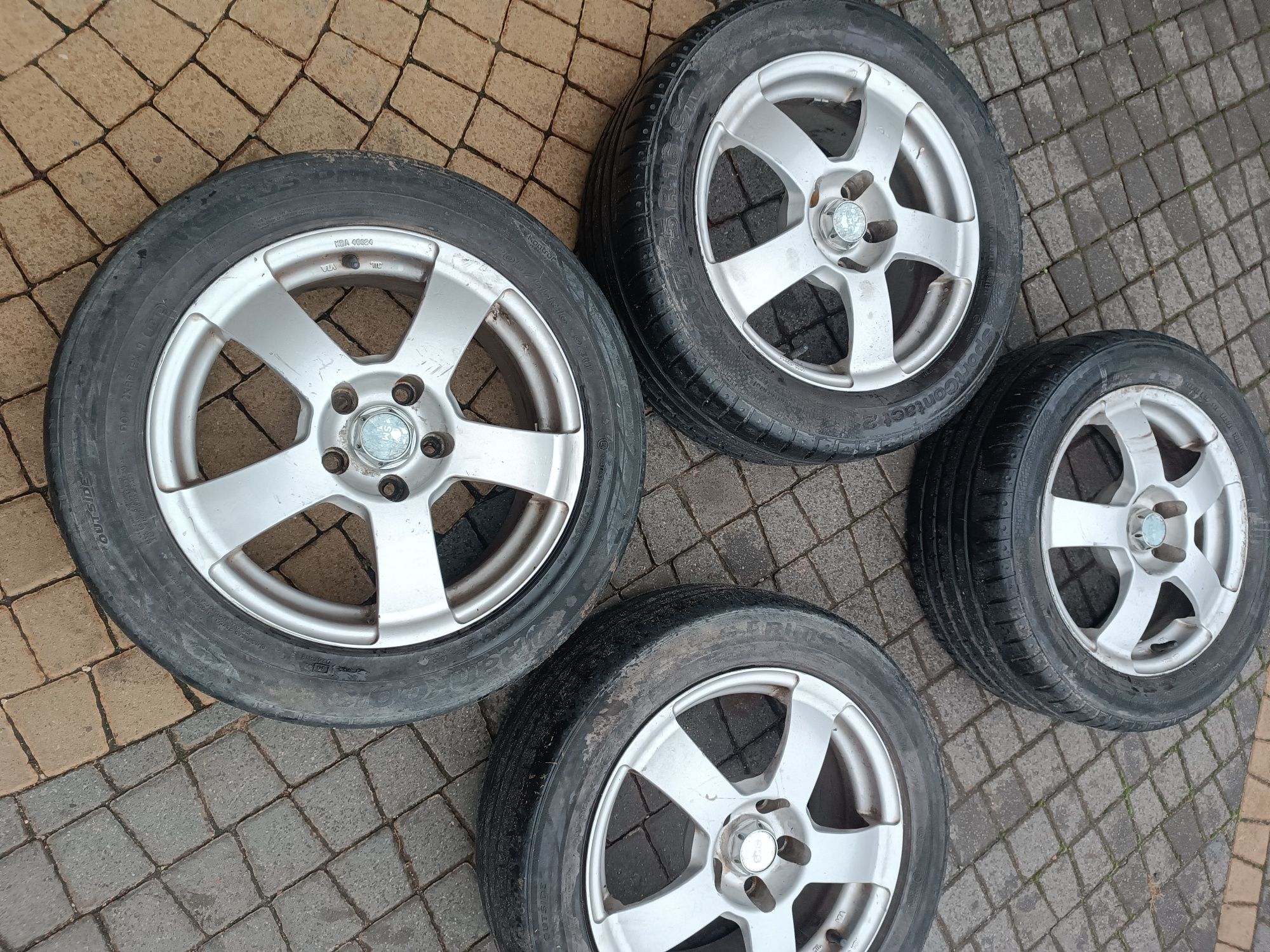 5x110 koła 205/55/16 felgi  zamiana zamienię na motocykl quad prl