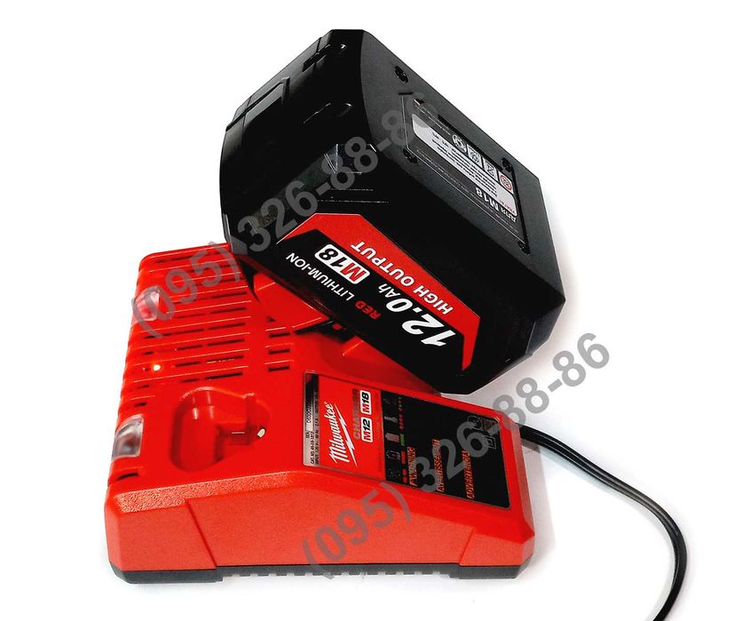 Milwaukee M18 акумулятор аккумулятор батарея  18V 5Ah 8Ah 9Ah Гарантія