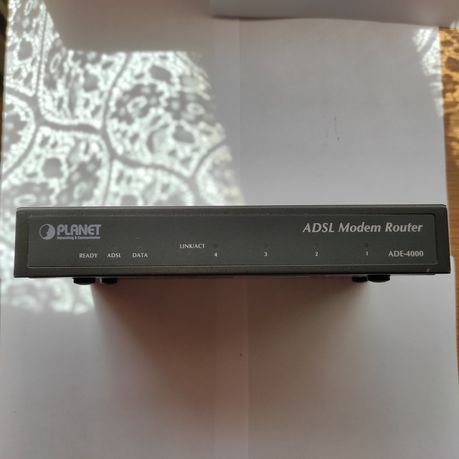 Router ADSL modem router planet ADE-4000