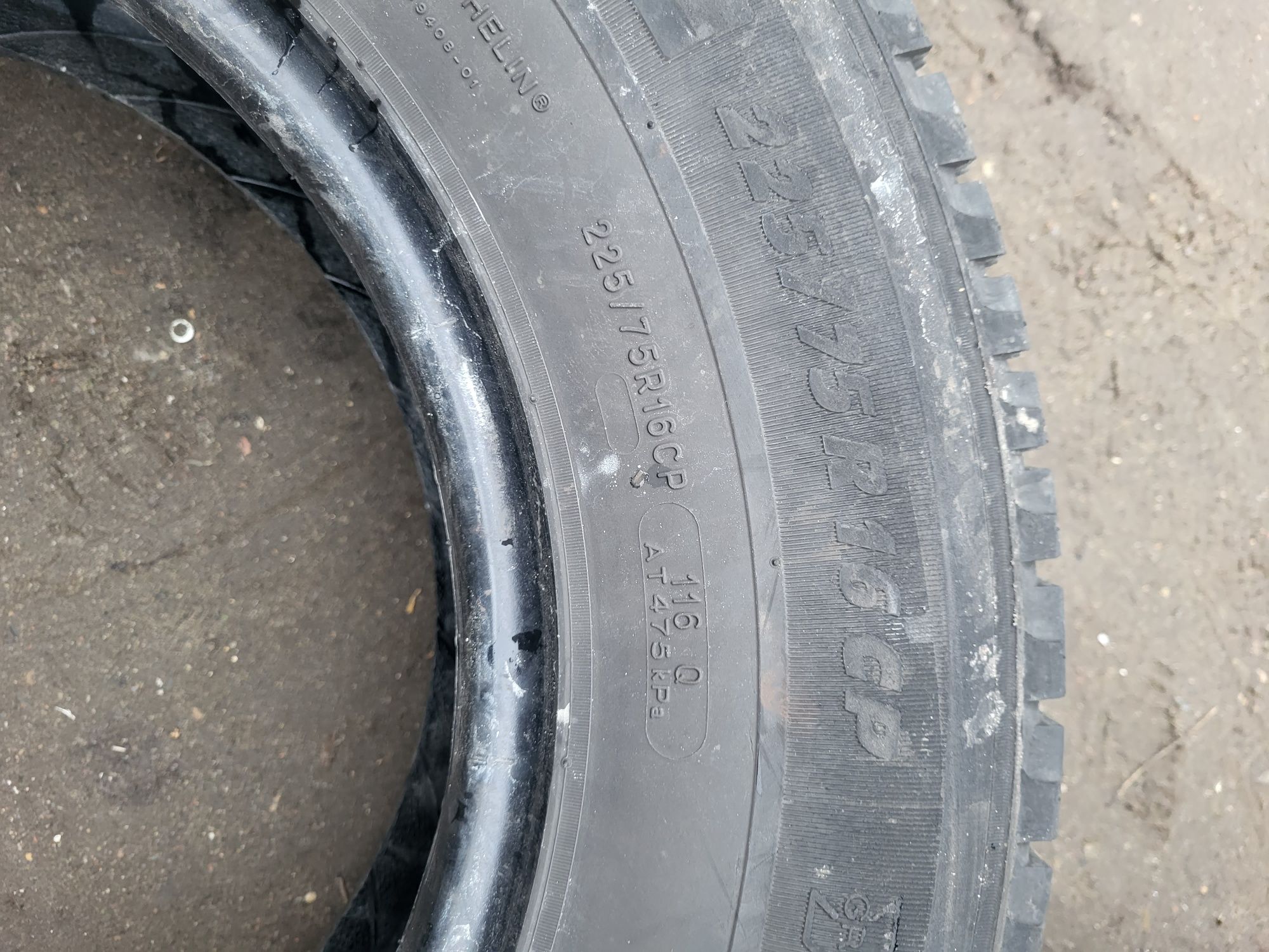 225/75 16C Michelin Agilis Camping dwie opony