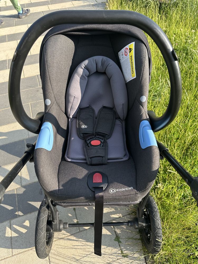 Коляска 3в1 Kinderkraft , люлюка, автокрісло,прогулка,дитяча коляска