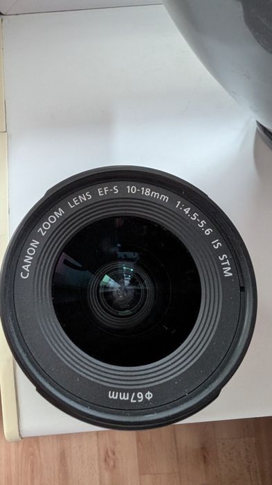 Об'єктив Canon EFS 10-18 mm
