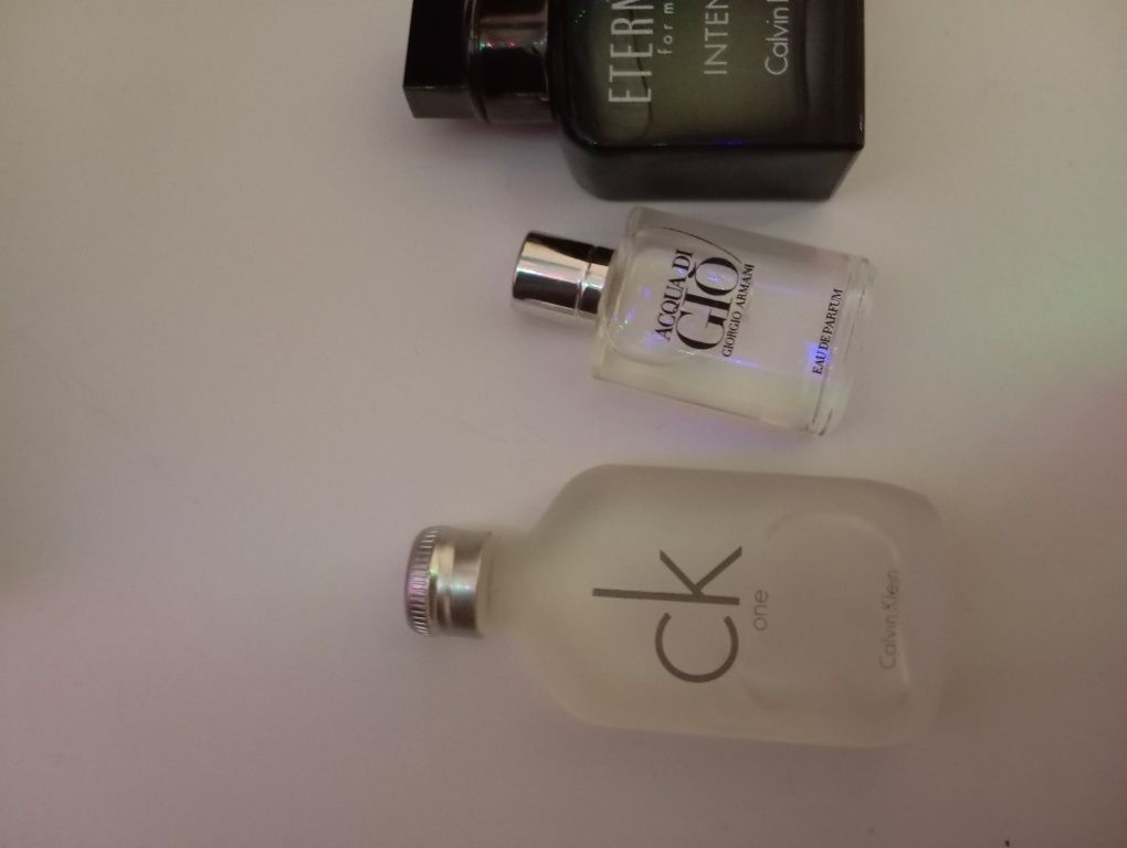 Zestaw 3 miniaturek perfum
