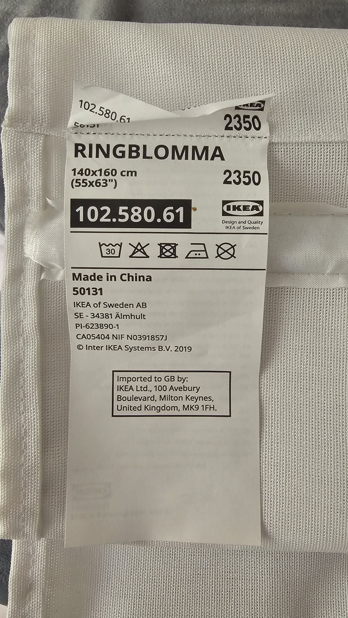 Roleta rzymska Ikea Ringblomma
