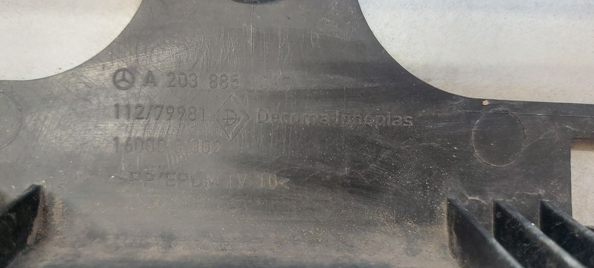 Zderzak przedni Mercedes W203 Sport Coupe A203