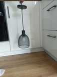 Nowoczesna lampa Loft czarna meyalowa