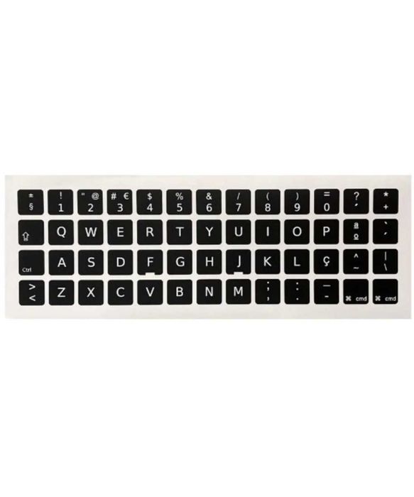 Autocolantes para Teclado Vários Tipos - Loja Ovar