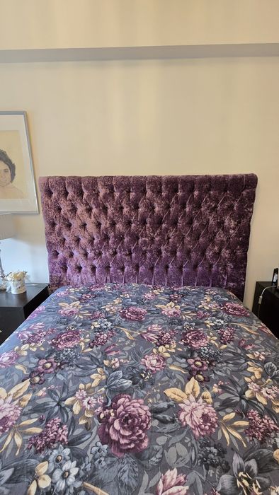 Cabeceira de cama capitone