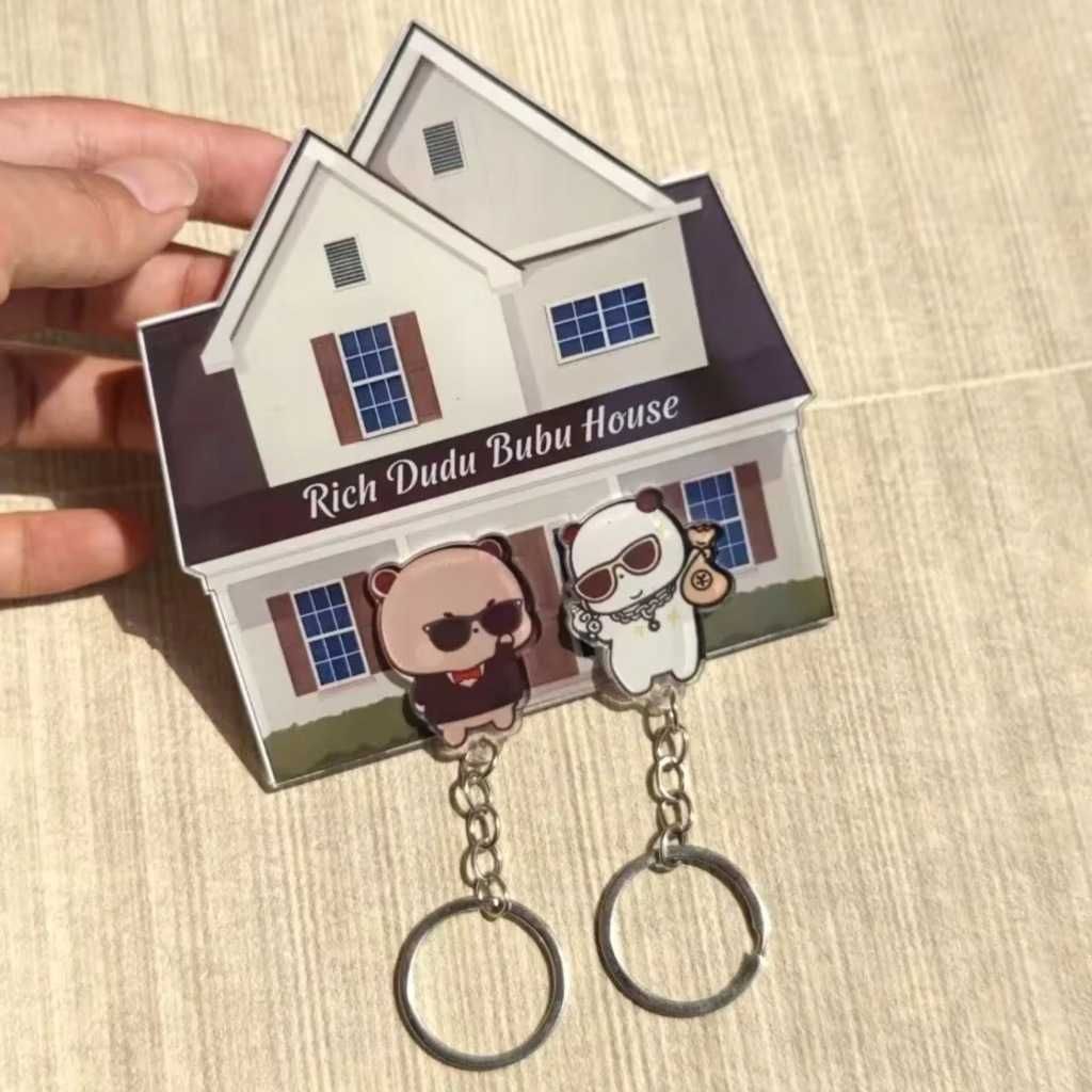 Brelok dla par - Bubu i Dudu - Rich House - Idealny dla par! - Okazja!