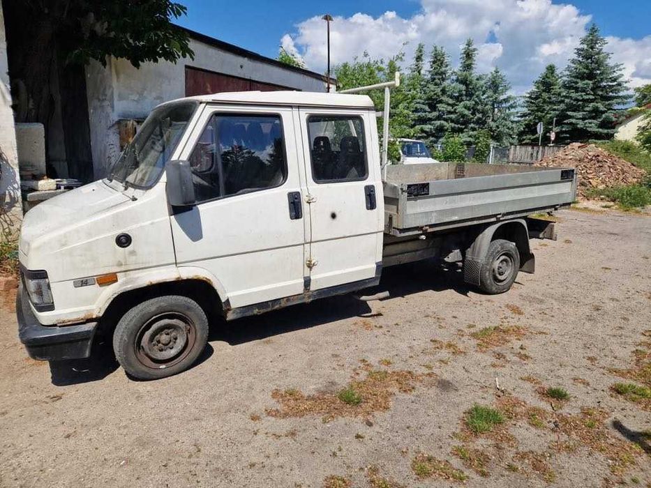 FIAT Ducato skrzyniowy - na części - uszkodzony silnik