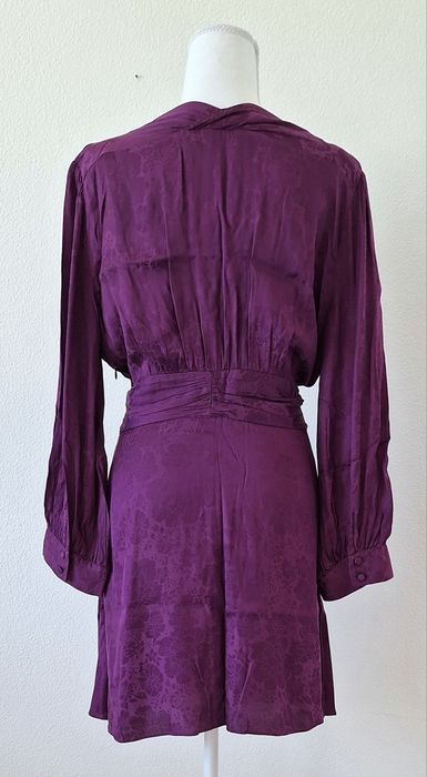 Vestido violeta (Zara)