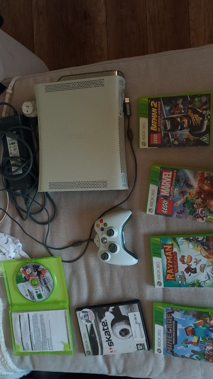 XBOX 360 Konsola + GRY