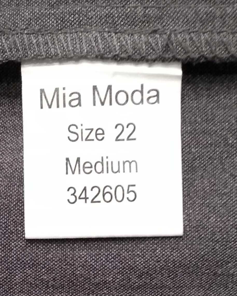 R) MIA MODA eleganckie damskie  spodnie materiałowe Roz.22