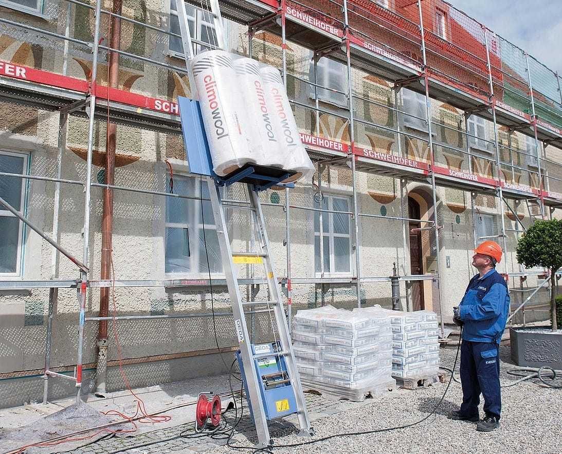 Winda , Drabina dekarska Geda Solarlift Standard 17,5m 200kg/ LIFT Com