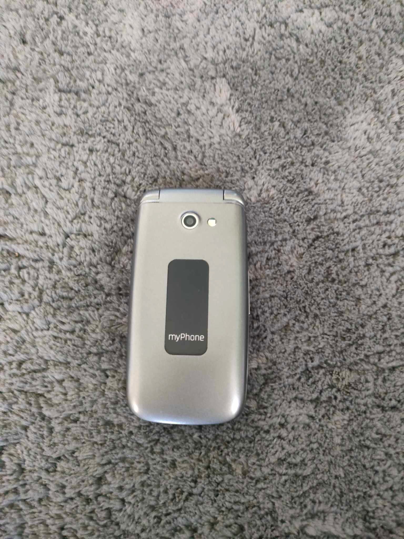 Telefon dla seniora - myPhone Rumba 1 - srebny