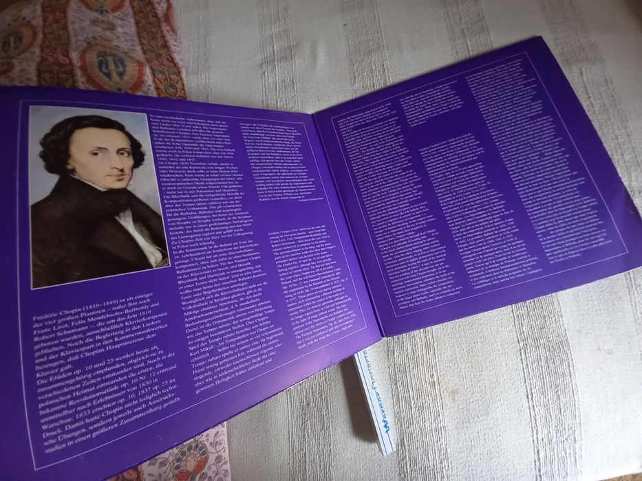 Disco duplo vinil como novo da Deutsche Grammophon