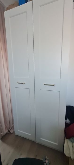 2 szafy Ikea pax 40x35x236 cm fronty Grimo