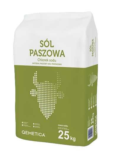 Sól dla zwierząt paszowa Qemetica 25kg