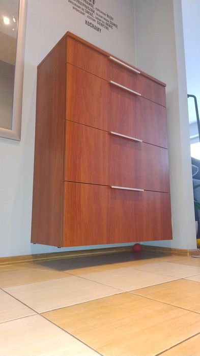 Meble przedpokój stan dobry, olcha miodowa, 4 szt