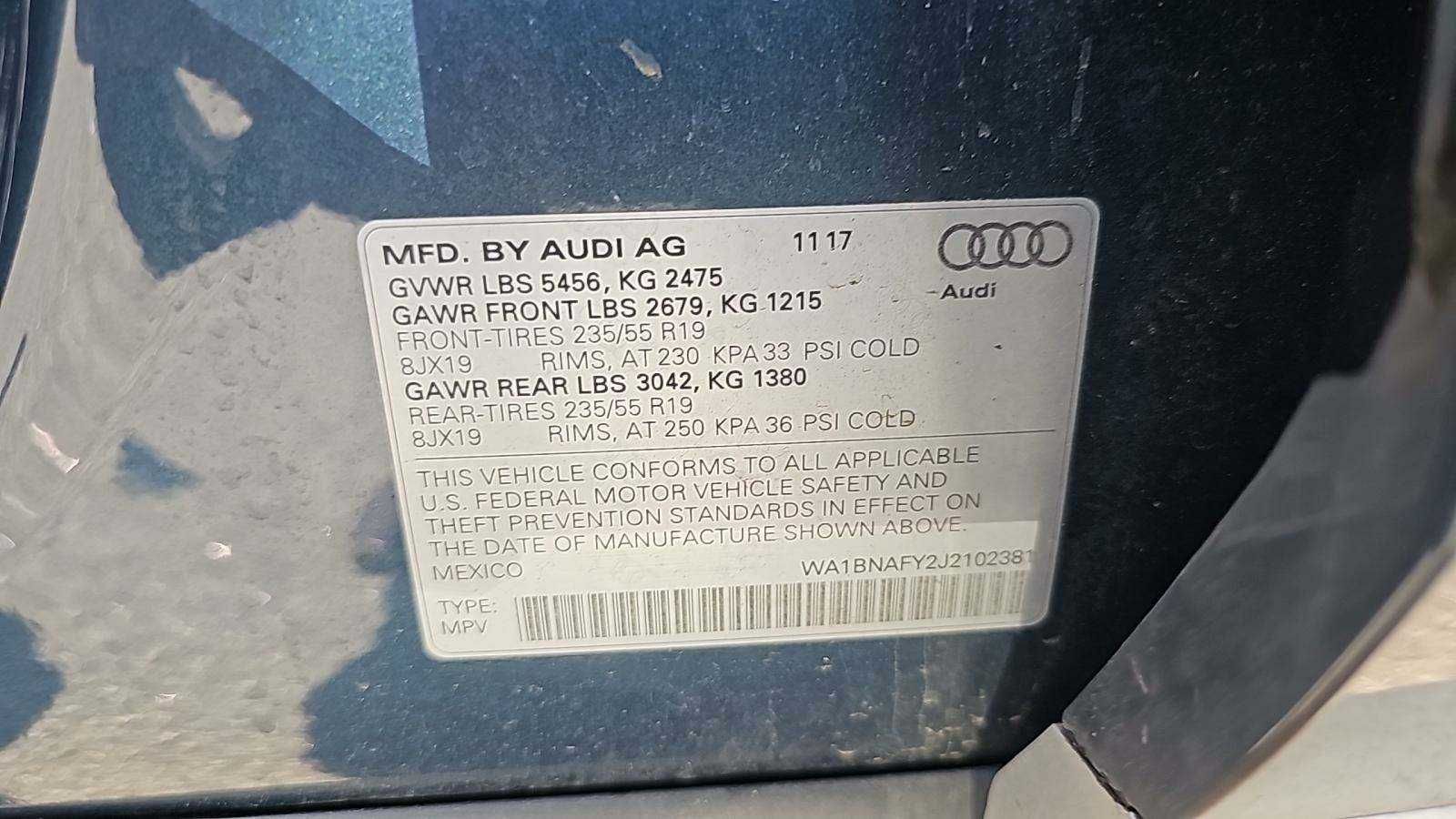 Audi Q5 Premium Plus 2018