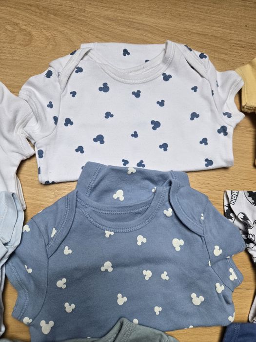 Paka body krótki rękaw 13 szt. Chłopiec 68