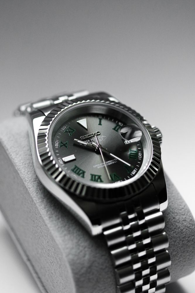 Zegarek Custom Seiko Mod Wimbledon