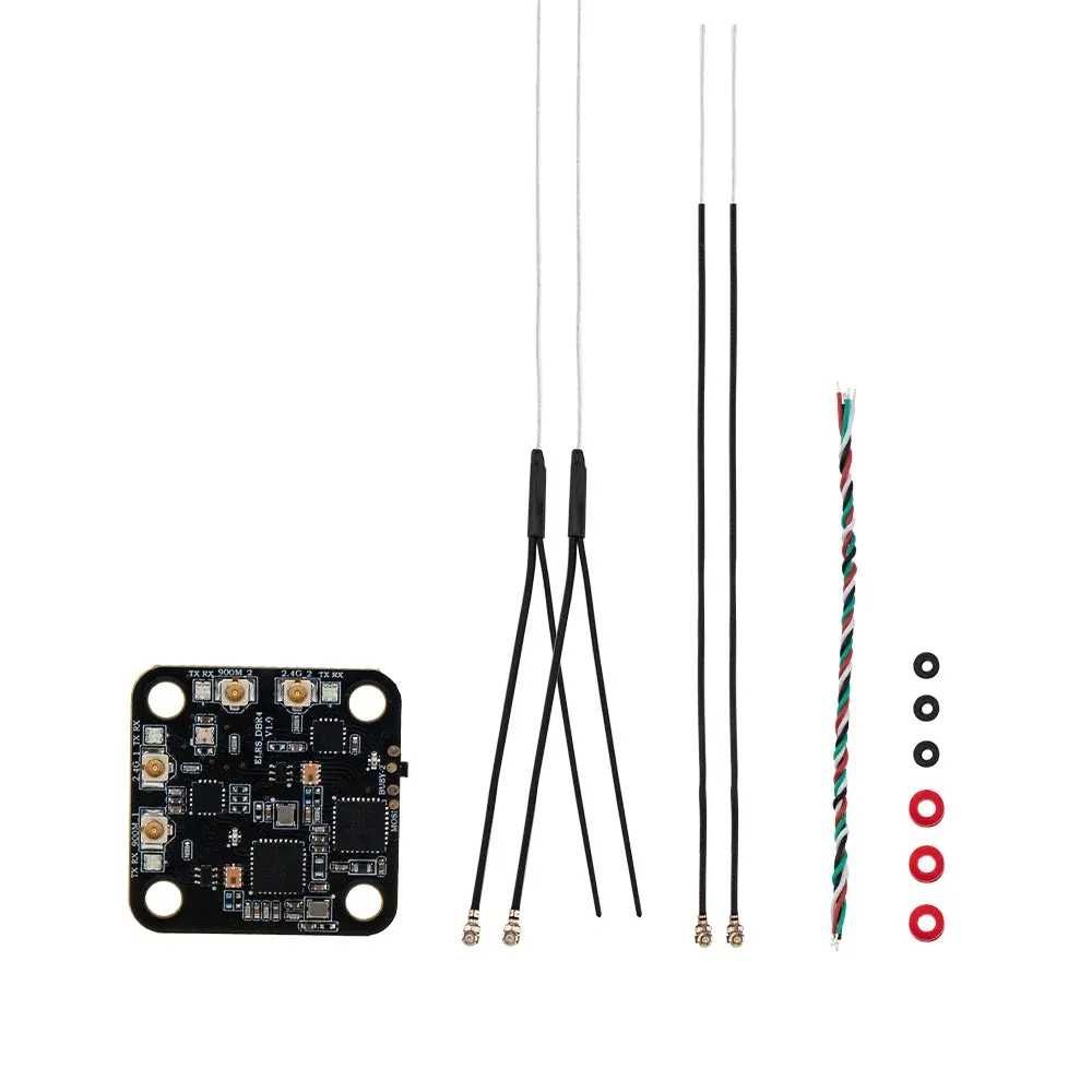 Радіоприймач Radiomaster ELRS DBR4 Dual Band Xross Gemini 2.4GHz900MHz