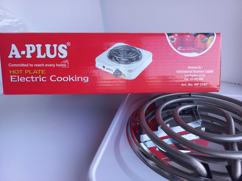 Електропліта A-Plus, однокомфоркова, 1000 Вт, нова в упаковці