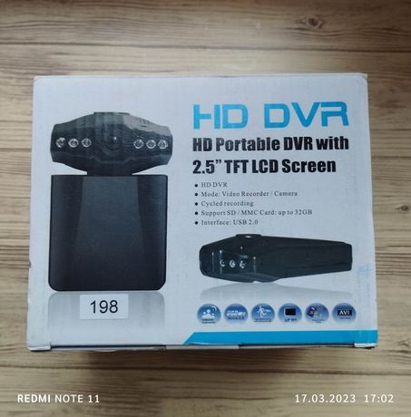 Видеорегистратор HD DVP Portable BVR 32 GB with 2,5TFT