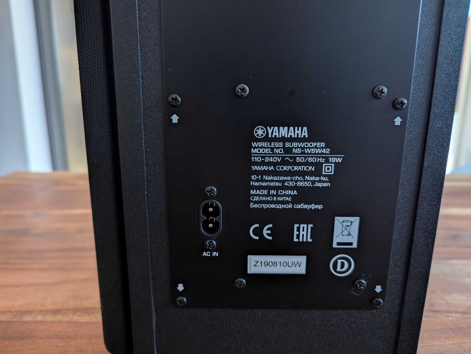 Soundbar Yamaha YAS-207 c/ Subwoofer Wireless