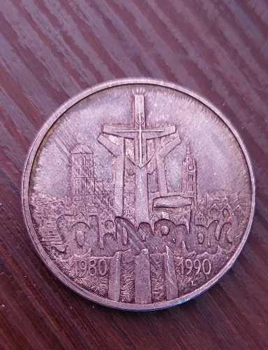 Moneta Solidarność L 100000 zł 1990r.
