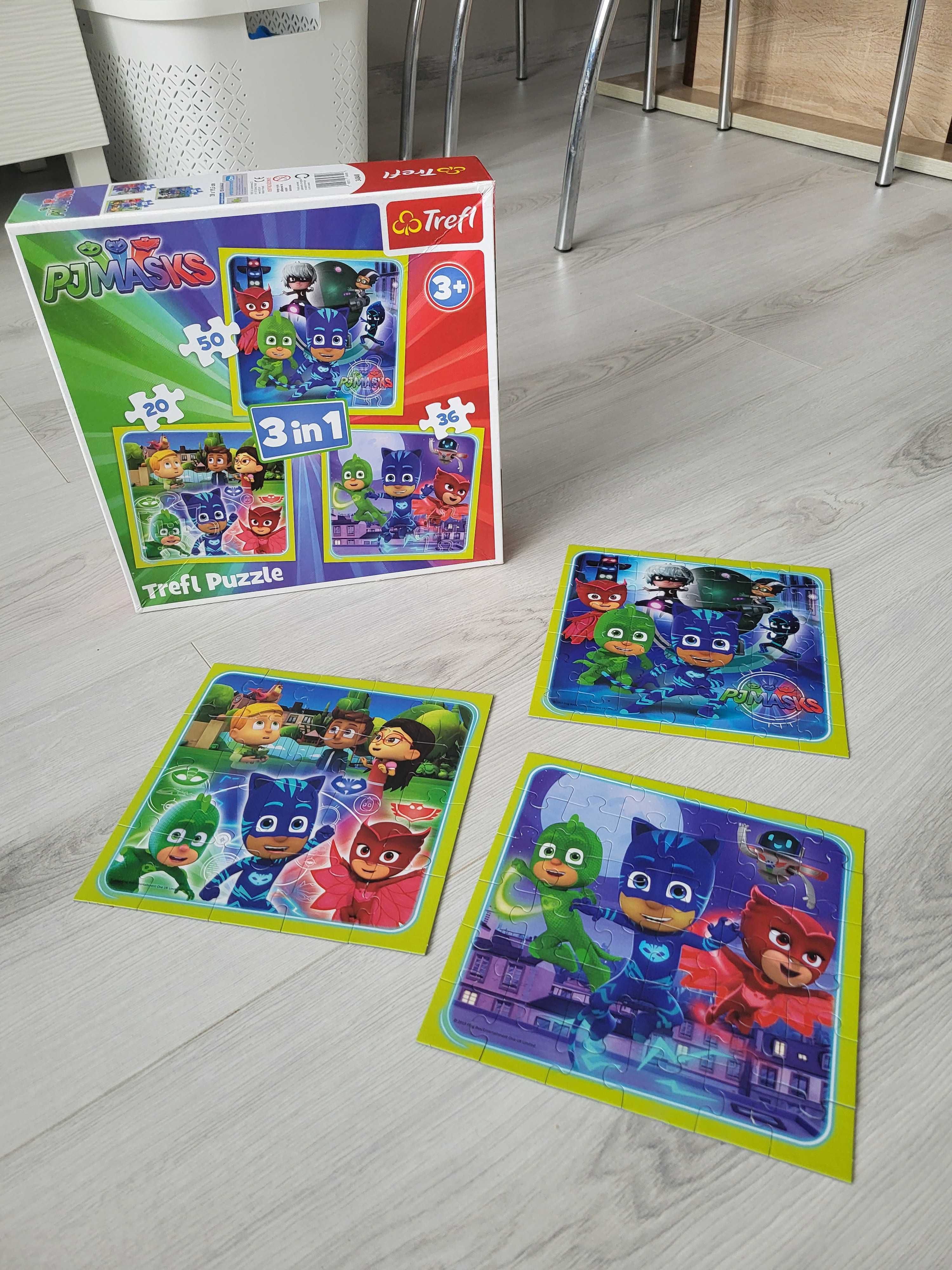 Puzzle pj mask 3 in 1