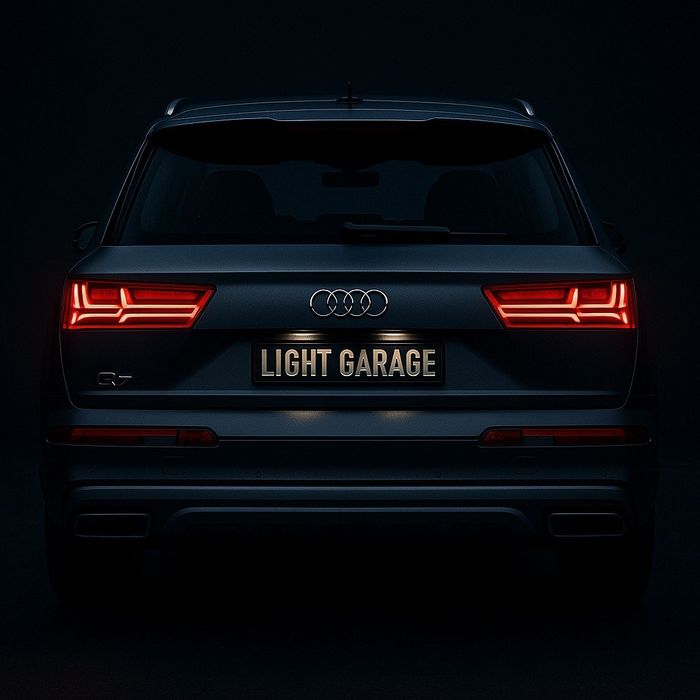 Переделка задних поворотников на Audi, желтые повороты. Гарантия!