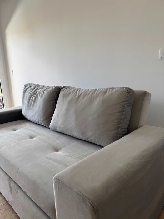 Sofá-Cama Best Sofá c/ Sobrecolchão + Roupa de Cama (novo)