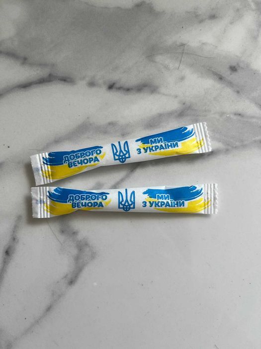 Цукор в стіках Сахар в стиках стік , стіки , стики , сошет , саше стик