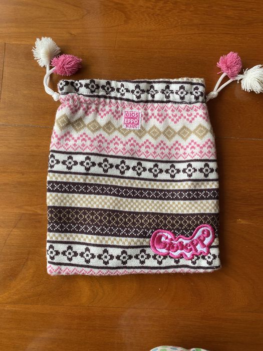 Bolsa de pano ajustavel para menina