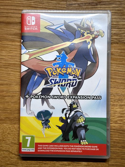 Pokemon Sword + Expansion Pass DLC, gra na Nintendo Switch