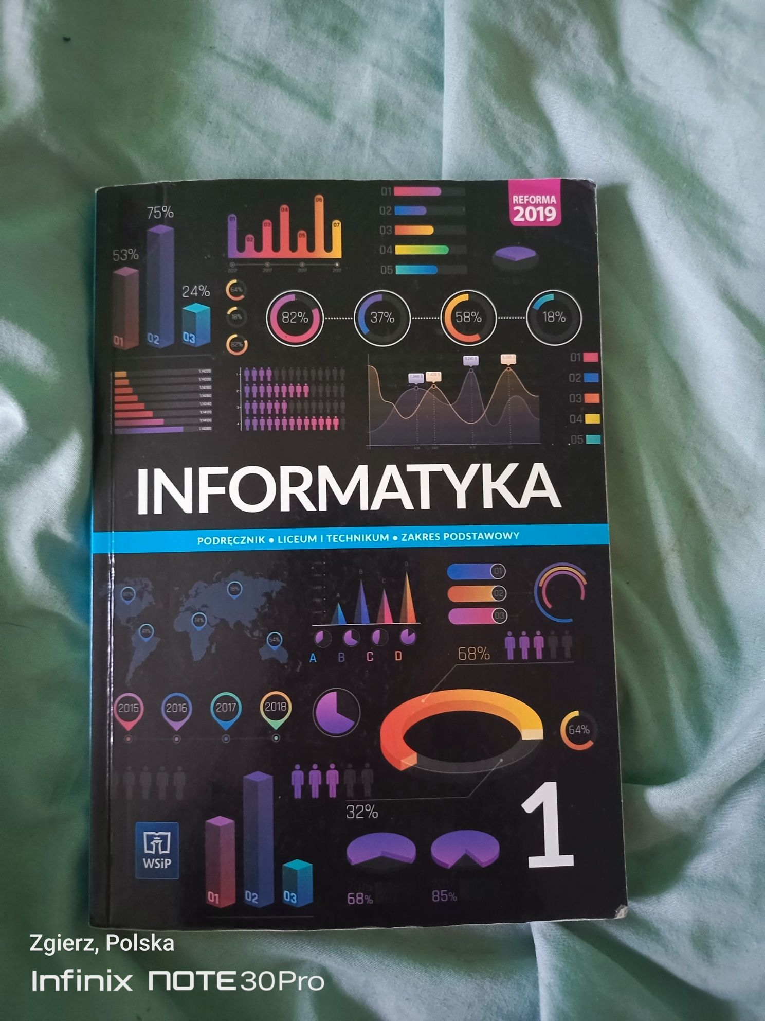 Sprzedam książkę do informatyki