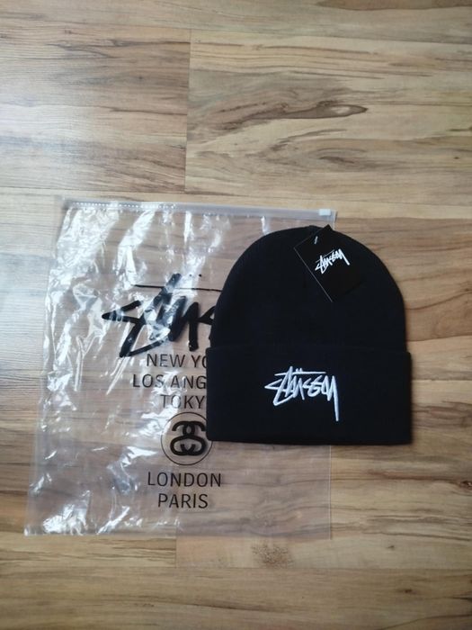 Czapka stussy czarna