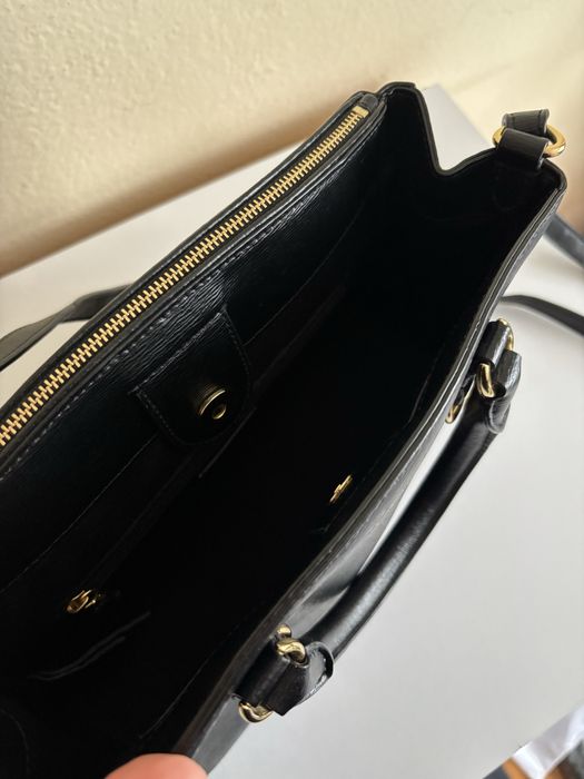Torebka Lauren Ralph Lauren SAFFIANO MINI ZIP