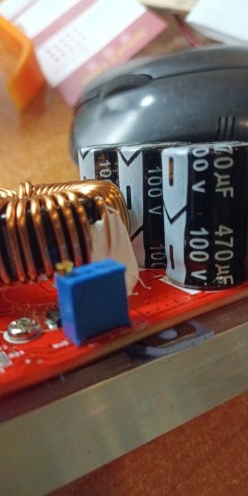 Преобразователь повышающий DC-DC 1200 W, 20 А. Регулируемый модуль 83B