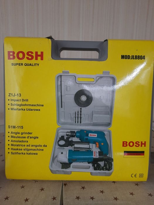 Комплект дрель и болгарка BOSH